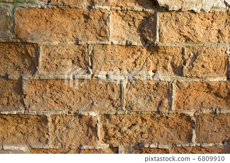 Old brick wall. Old brick wall. 6809910