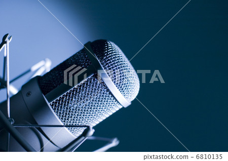 Microphone in studio. Microphone in studio. 6810135