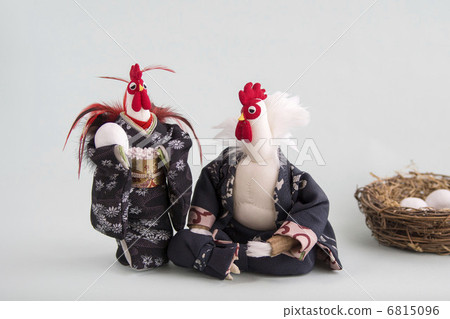 Pair of chickens Pair of chickens 6815096