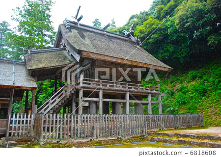 鴨棲神社的主要神社（島根縣松江市八町） 6818608
