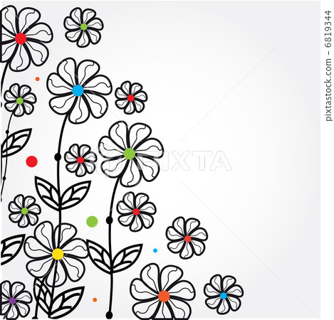 Fresh spring flower. Vector illustration - Stock Illustration [6819344 ...