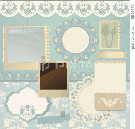 Scrapbook elements. 6819831