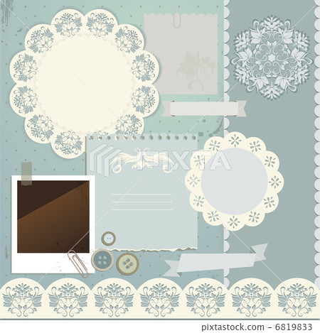 Scrapbook elements. 6819833