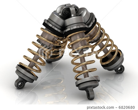 Four automotive shock absorber Four automotive shock absorber 6820680