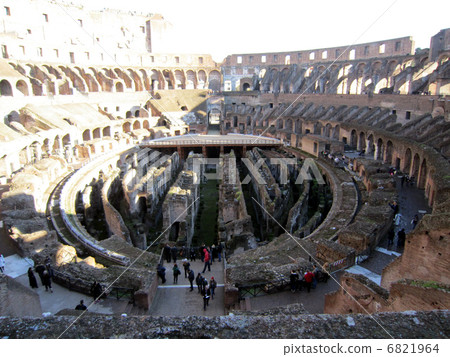 Inside the Colosseum Inside the Colosseum 6821964
