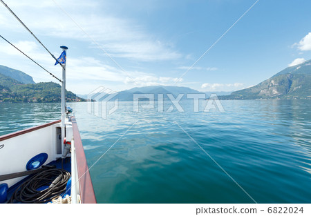 Lake Como (Italy) view from ship 6822024