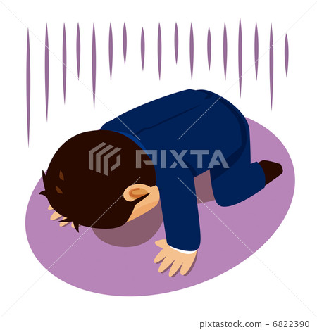 Men who are depressed 6822390