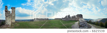 Ancient fortress ruins. 6825539