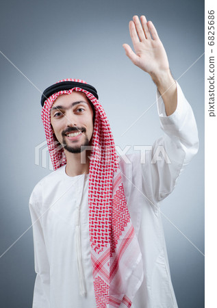 Portrait of young arab Portrait of young arab 6825686