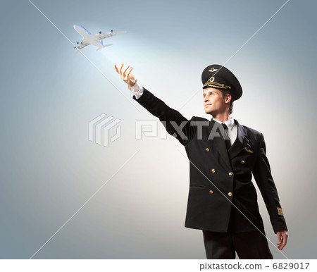 Image of pilot touching air 6829017