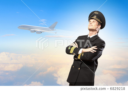 Image of male pilot Image of male pilot 6829218