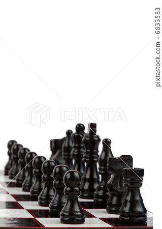 Black chess pieces Black chess pieces 6833583