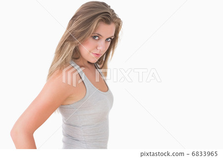 Woman wearing casual clothes 6833965
