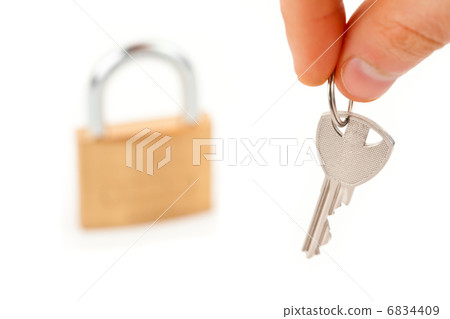 Padlock standing Padlock standing 6834409