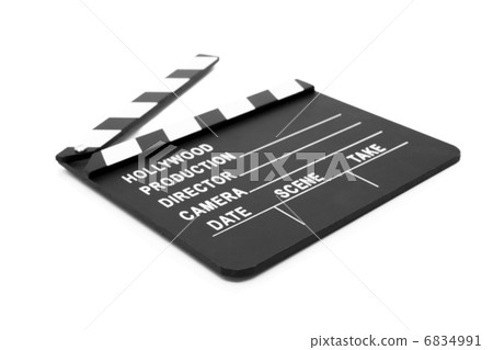 Film slate lying open 6834991