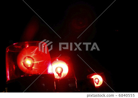 Patlite rotating in the dark Patlite rotating in the dark 6840555