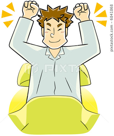 Wake up, refreshment · male 6841868