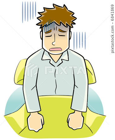 Waking up, bad, male 6841869