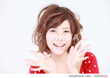 支持的女性 支持的女性 6842613