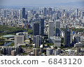 大阪建築群航空攝影 6843120