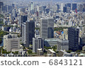 大阪建築群航空攝影 6843121