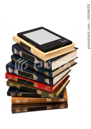 e-book and old books e-book and old books 6844638