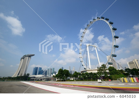 濱海灣金沙和新加坡摩天觀景輪 濱海灣金沙和新加坡摩天觀景輪 6845010