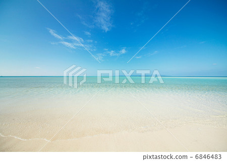 竹富島康多海灘 6846483