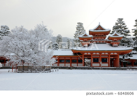 雪平安神社，塞羅 6848606