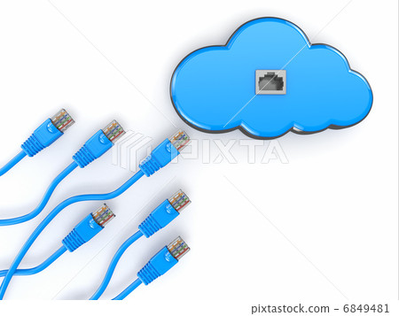 network, three-dimensional, three 6849481