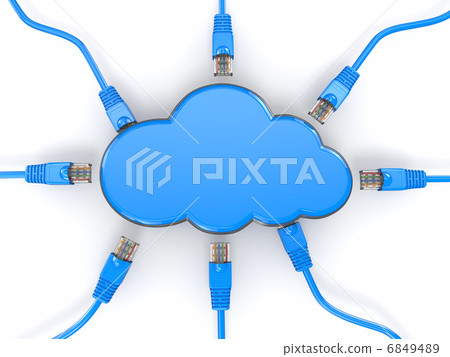 network, three-dimensional, three 6849489