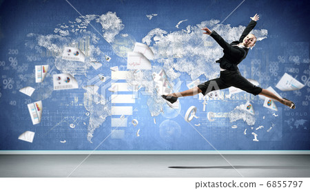 image of pretty businesswoman 6855797