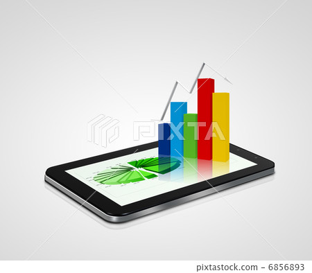 Pad and three-dimensional graphics 6856893