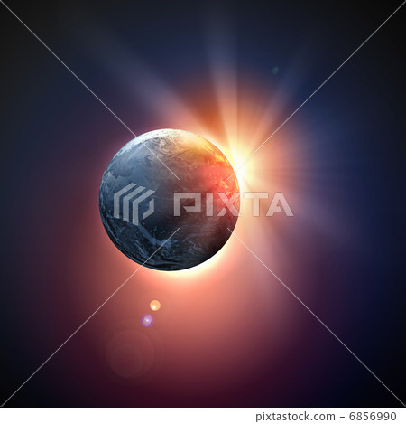 Image of earth planet in space 6856990