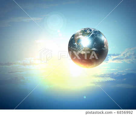 Image of earth planet in space 6856992