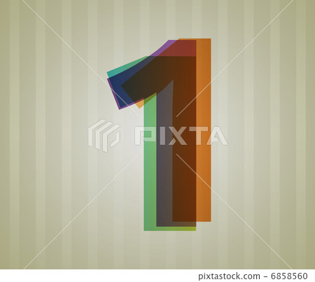 Color Transparency Number - Stock Illustration [6858560] - PIXTA