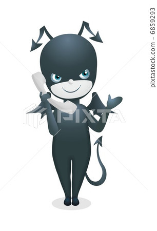 Small devil illustration Small devil illustration 6859293