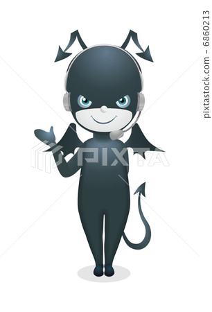 Small devil illustration Small devil illustration 6860213