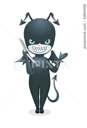 Small devil illustration Small devil illustration 6860406