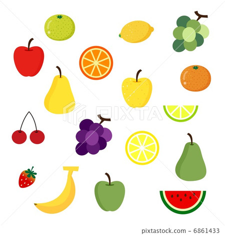 Set of fruits 6861433