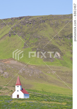 Church On A Hillside In Iceland Church On A Hillside In Iceland 6861467