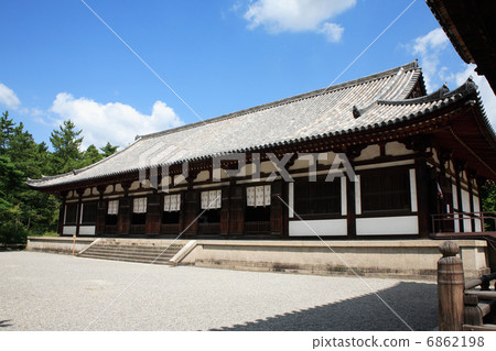 Toshodaiji temple auditorium Toshodaiji temple auditorium 6862198