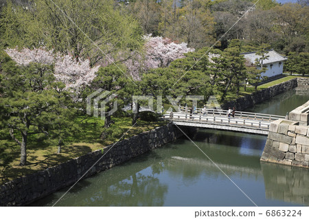 二條城內護城河 6863224