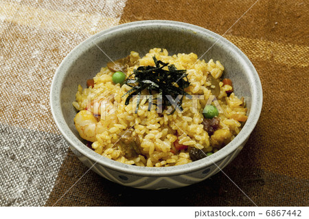 咖哩飯充滿了 6867442