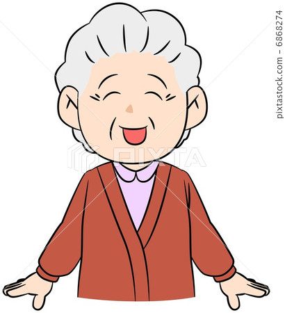 奶奶┃微笑 6868274