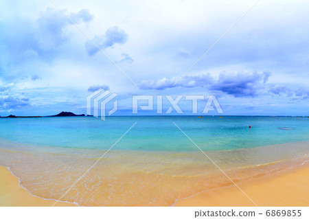 夏威夷Lanikai海灘 夏威夷Lanikai海灘 6869855