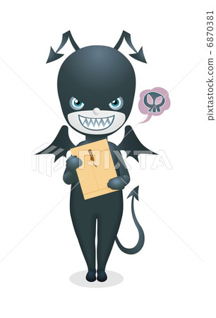 Small devil illustration Small devil illustration 6870381