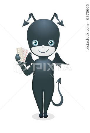 Small devil illustration 6870666