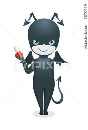 Small devil illustration Small devil illustration 6870669