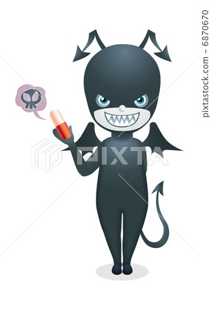 Small devil illustration 6870670